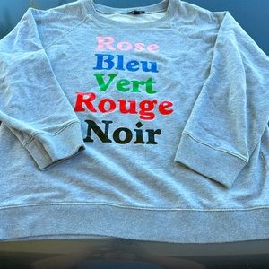 J Crew Colors Sweatshirt - size XL